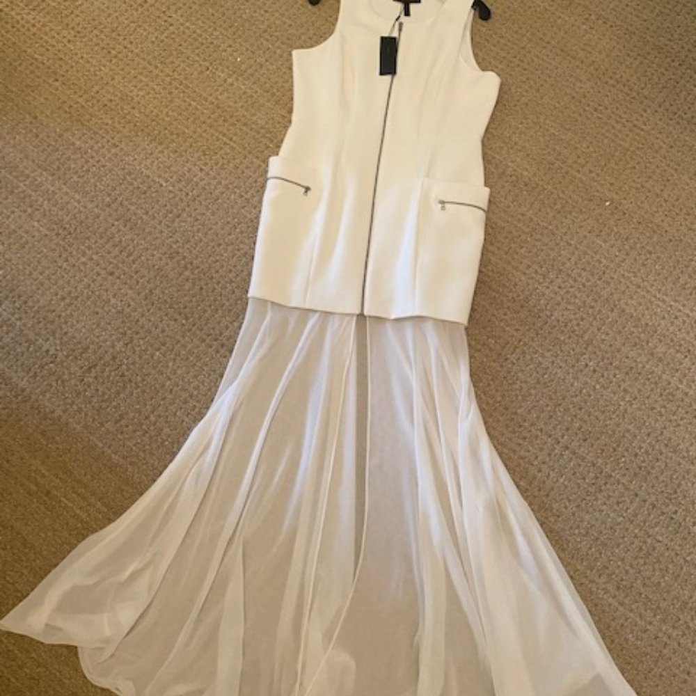 Ivory BCBG MaxAzria Unique Gown